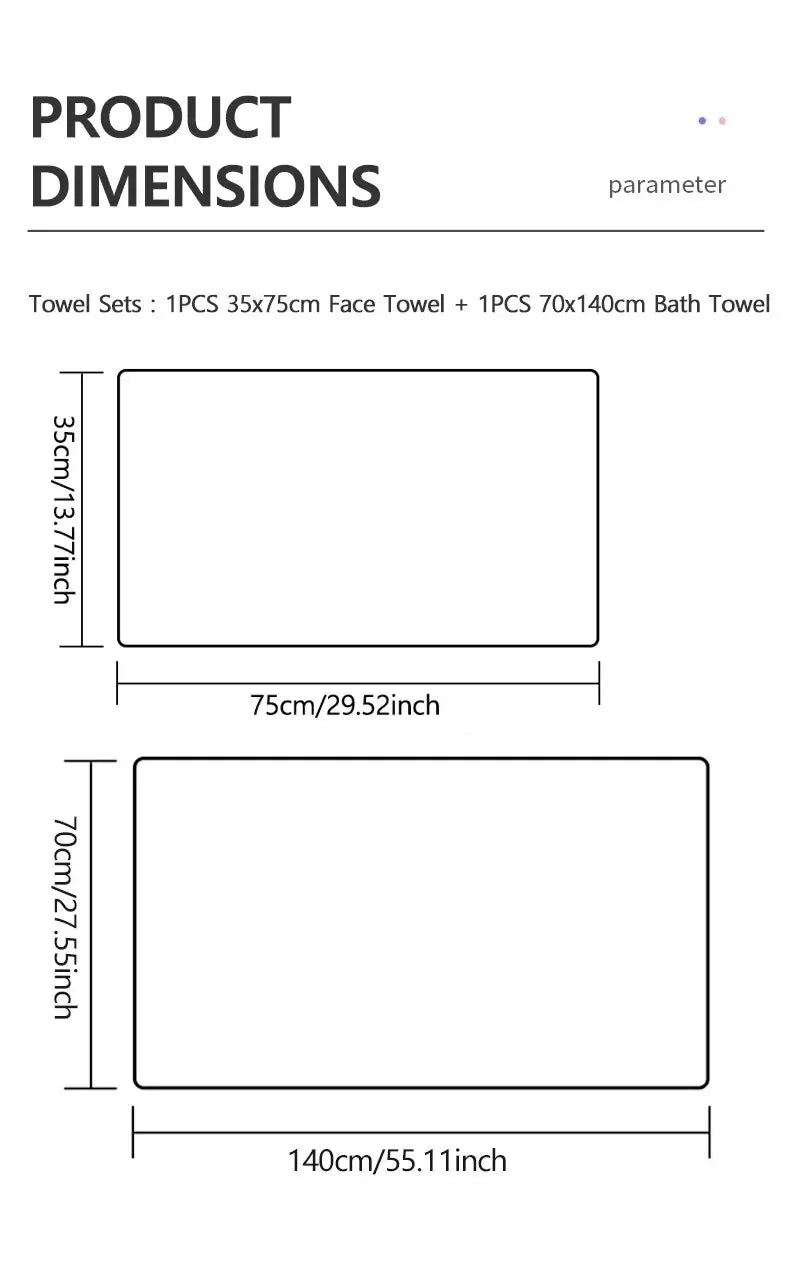 Conjunto de toalhas com padrão listrado, toalha de mão macia, toalha de banho, toalhas absorventes de secagem rápida para banheiro